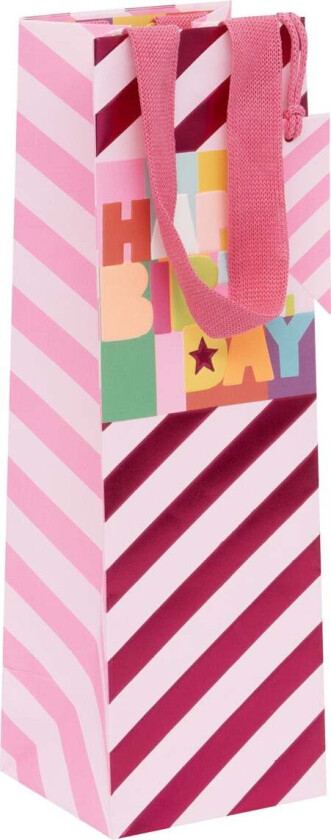 Gavepose Fluorescent Fuchsia Flaske