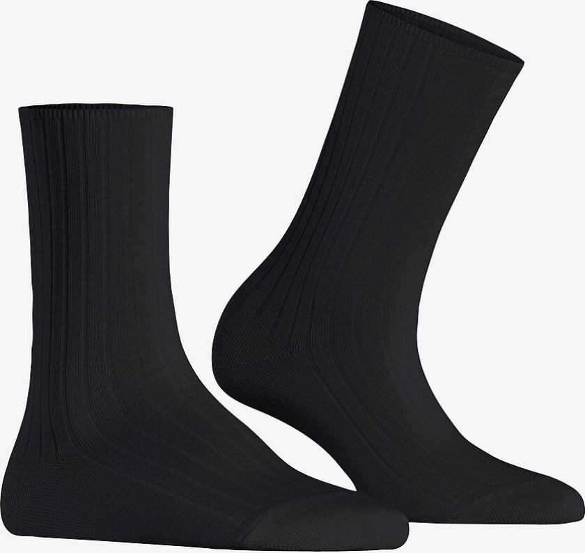 Sokker Cotton Rib SO - Svart