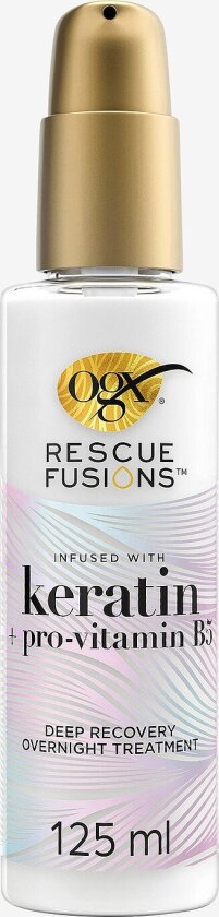 Rescue Fusions Deep Recovery Overnight Treatment 125 Ml - Hvit