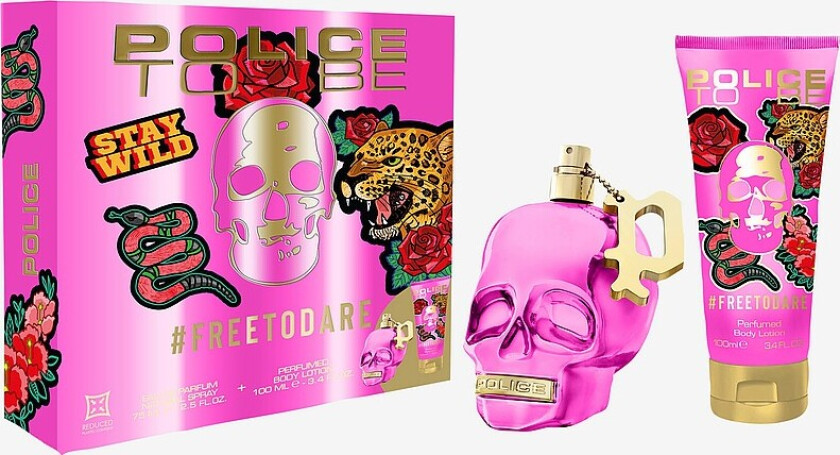 Giftbox To Be Freetodare Woman Edp 40Ml/Body Lotion 100 Ml