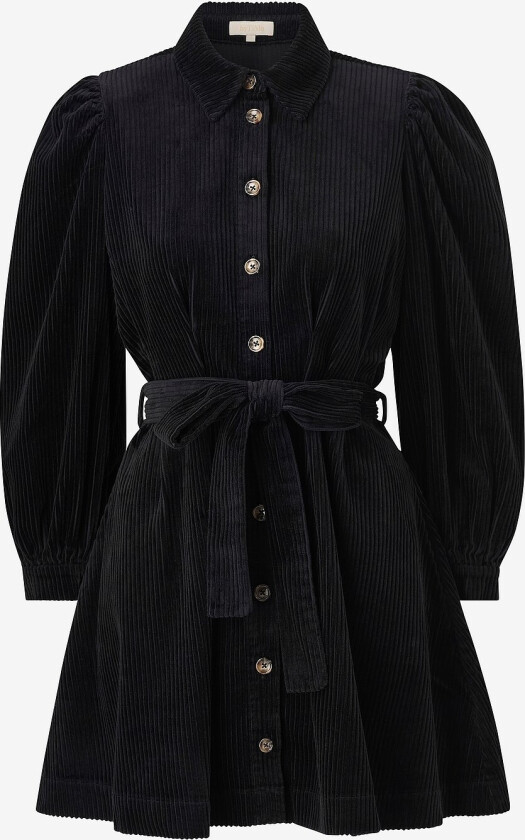 Kjole Corduroy Mini Dress - Svart