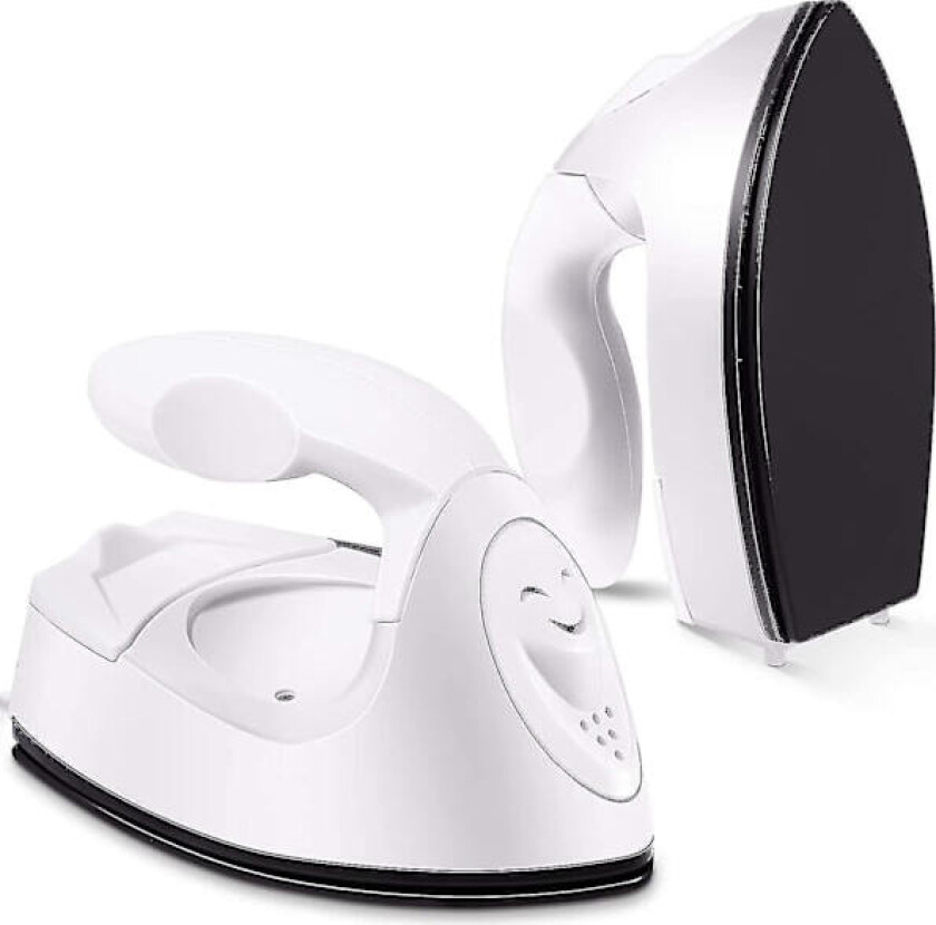 Mini håndverksjern Mini varmepresse Mini strykejern Bærbar håndholdt varmepresse Lite strykejern med ladestasjon