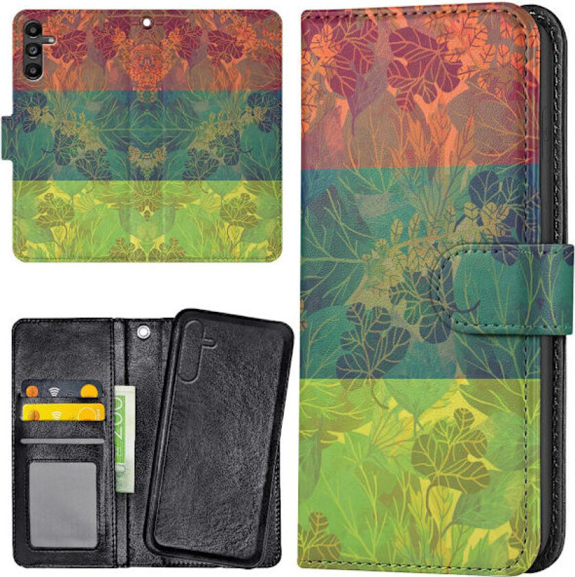 Samsung Galaxy S25 FE - Lommebok Deksel Løvmønster