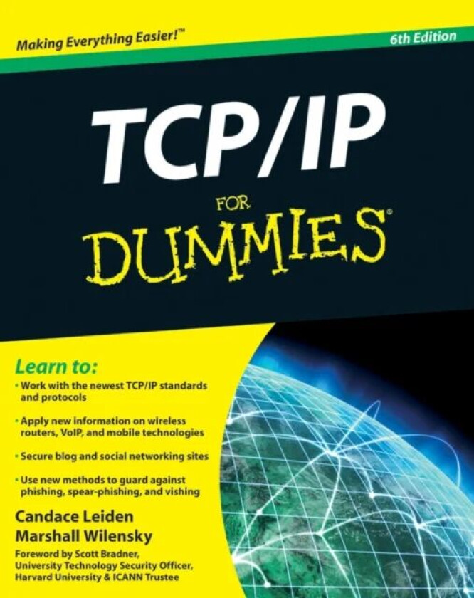 TCP / IP For Dummies av Candace (The Cardinal Software Group LLC Winchester Massachusetts) Leiden, Marshall (Lotus Development Corp. Winchester Massac
