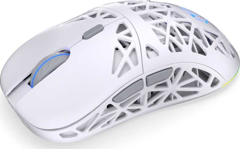 LIV Plus Trådløs Mus - 2.4GHz, Optisk, 6 Knapper - Onyx White