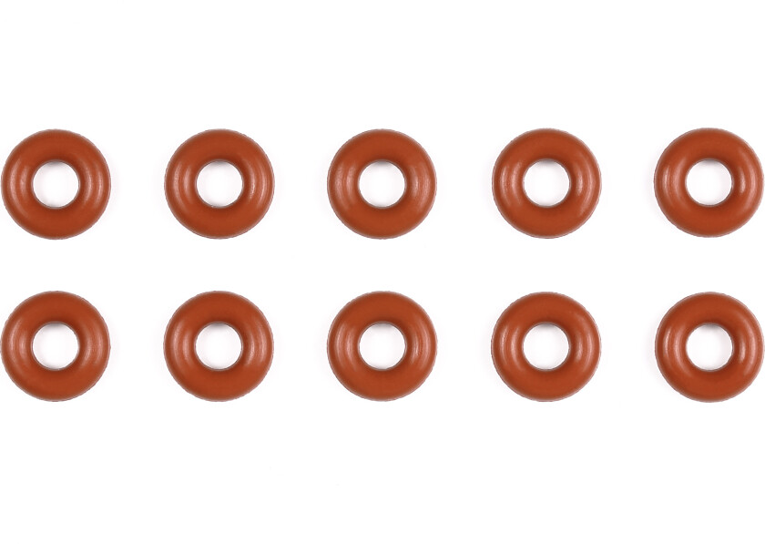 SP-597 Demper O-Ring til Fjernstyrt Bil - Rød - 10 stk.