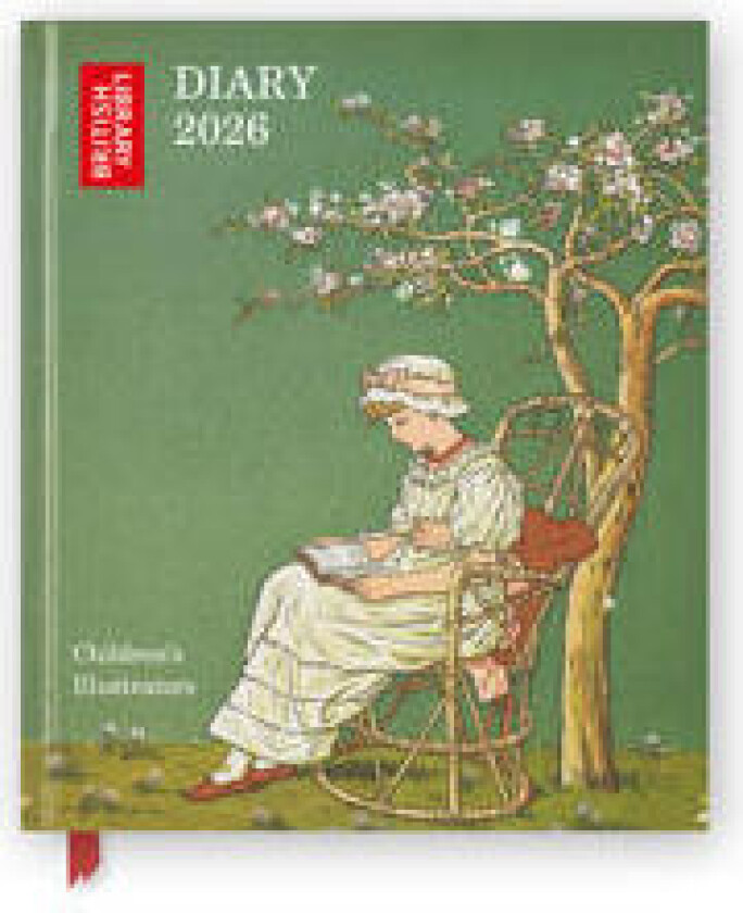 British Library: Children's Illustrators 2026 Desk Diary Planner - Week to View, Illustrated throughout