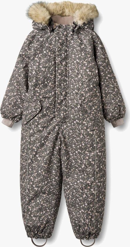 Moe Vinterdress, Black Sea Open Flowers, 104 - Vinterdresser - Polyester