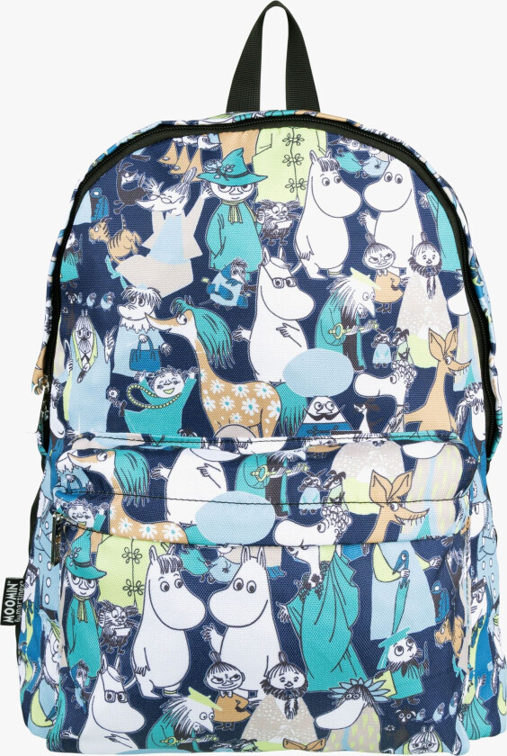 Nipsu Klassetreff Ryggsekk 15L, Blå - Ryggsekker - Polyester
