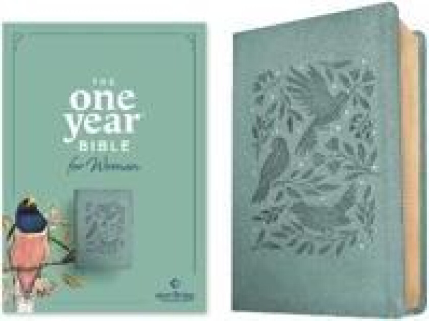 NLT The One Year Bible for Women, Birdsong Teal