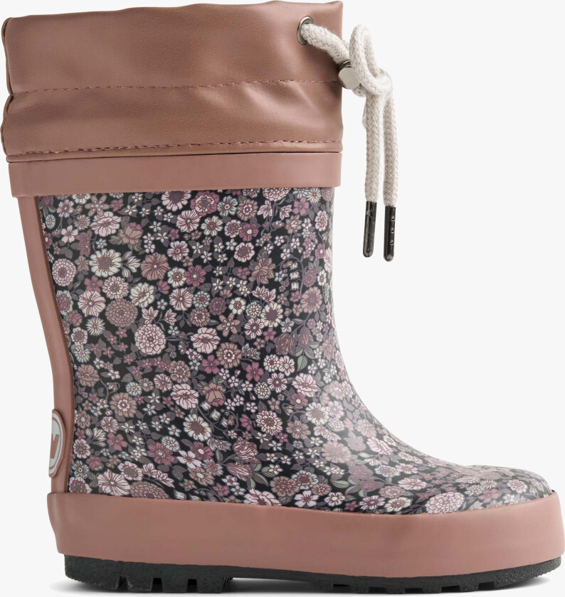 Fôrede Gummistøvler, Black Sea Garden, 23 - Gummistøvler - Naturgummi,Polyester,Ull