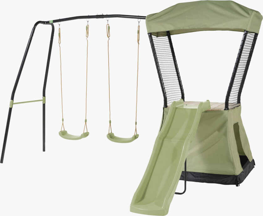 Ivy Leketårn med Sklie & Huskesett - Lekestativ - Tre