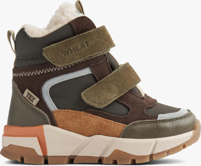 Lucka WP Vintersko, Dry Pine, 29 - Vintersko & Vinterstøvler - Nylon,Skinn
