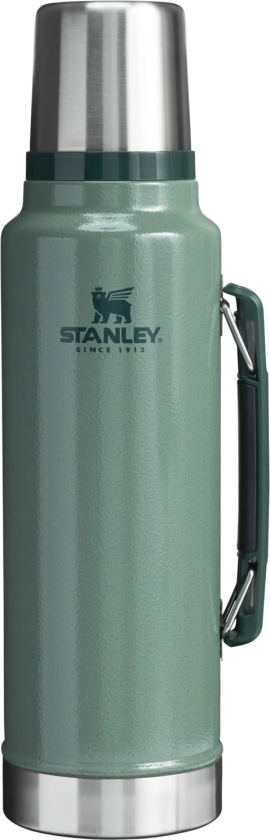 Bilde av The Legendary Classic Bottle 1,4 L Hammertone Green