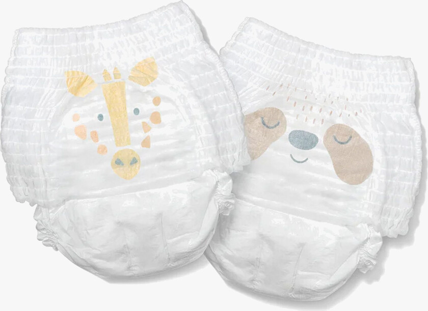 Bilde av Kit & Kin Eco Bleiebukser Str 7 17+ kg 16-Pakk - Bleier