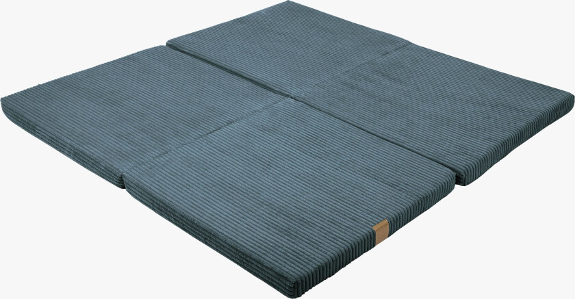 Bilde av Meowbaby Aesthetic Leketeppe Square, Turkis - Sittemøbler - 100% Polyester