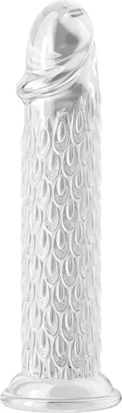 Scales Clear Dildo 18,5 cm