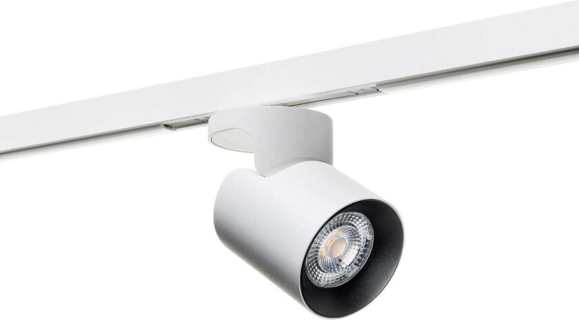 Zip Aneto mini spot for skinne 6,5W 2700 Kelvin Ra90 - Dimbar - Hvit