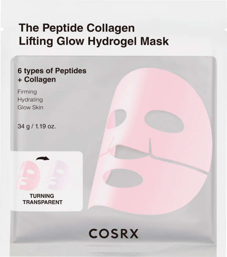 The Peptide Collagen Lifting Glow Hydrogel Mask, 3 stk.