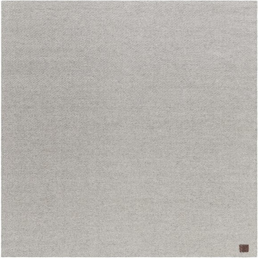 Ullteppe Ekeby Kvadrat - 280x280 cm, Grå
