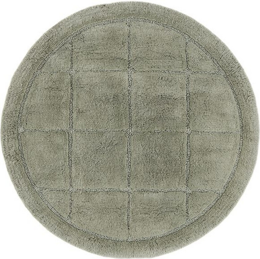 Baderomsmatte Kvadrat - 80x80 cm, Lysegrønn