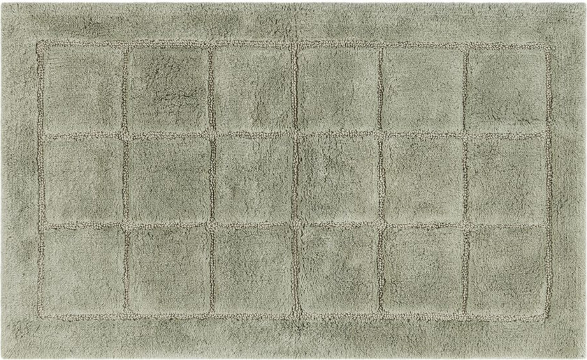 Baderomsmatte Kvadrat - 70x120 cm, Lysegrønn