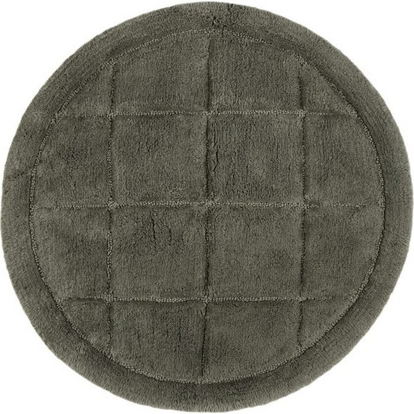 Baderomsmatte Kvadrat - 80x80 cm, Smaragdgrønn