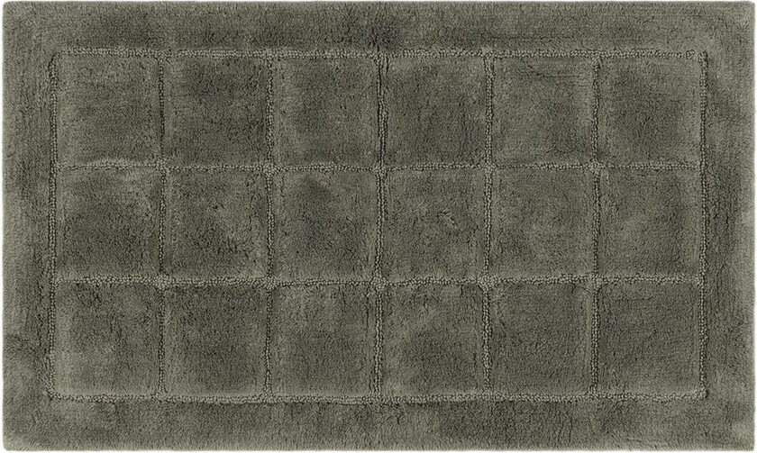 Baderomsmatte Kvadrat - 70x120 cm, Smaragdgrønn