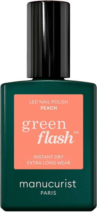 Green Flash Gel Polish Peach