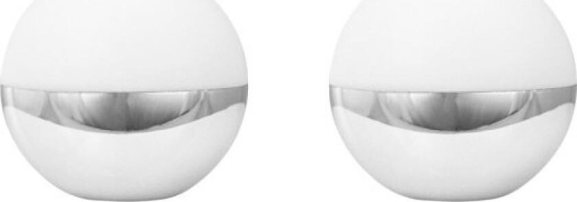 Alba oppladbar bordlampe, krom