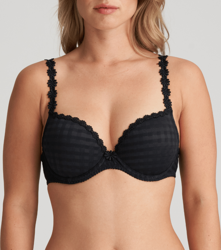 Marie Jo Avero push-up BH, svart, Størrelse: 80C, Kvinner