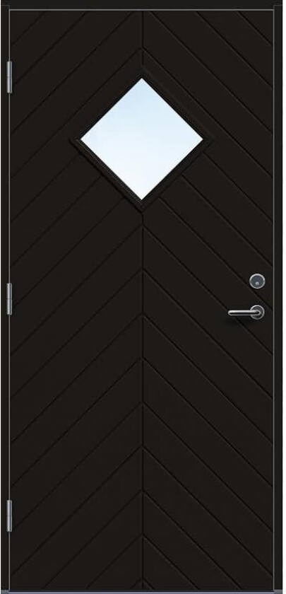 Ytterdør Bygg1 Geilo Thermoisolert