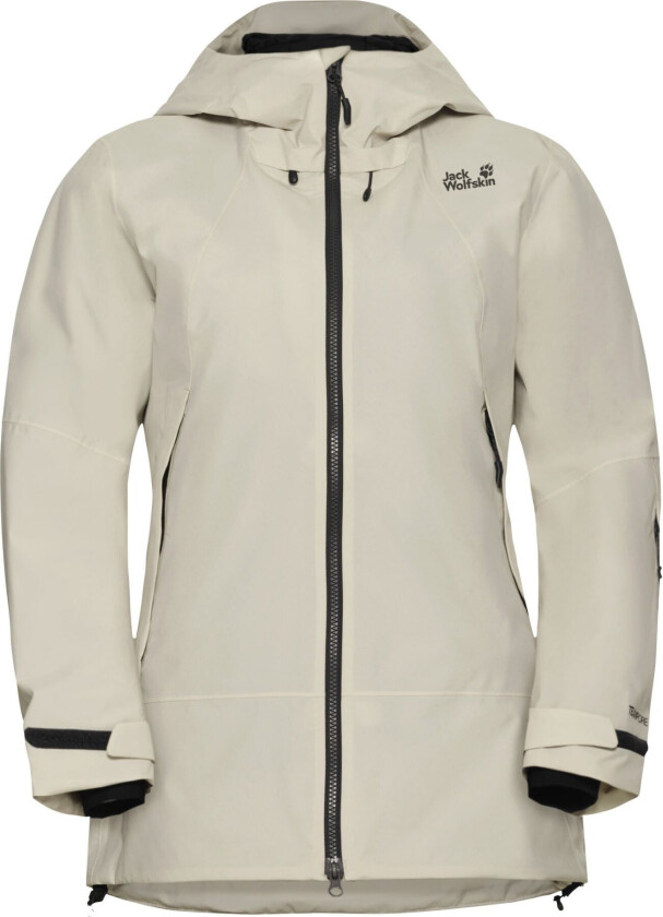 Flowline Pro 2L Ins, Skijakke, Dame, Pale Sand