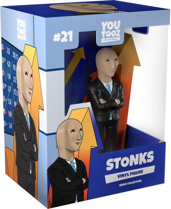 Meme Stonks actionfigur