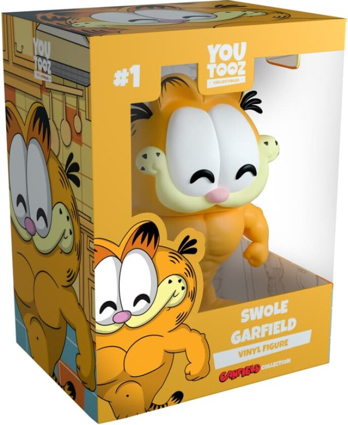Garfield actionfigur (Swole Garfield)