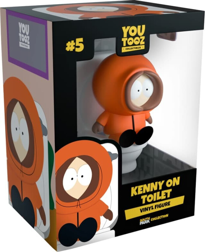 South Park actionfigur (Kenny on the toilet)