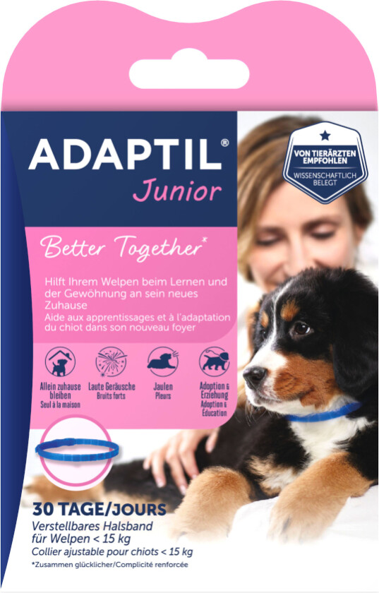 ADAPTIL® Junior halsbånd - 1 stk justerbart