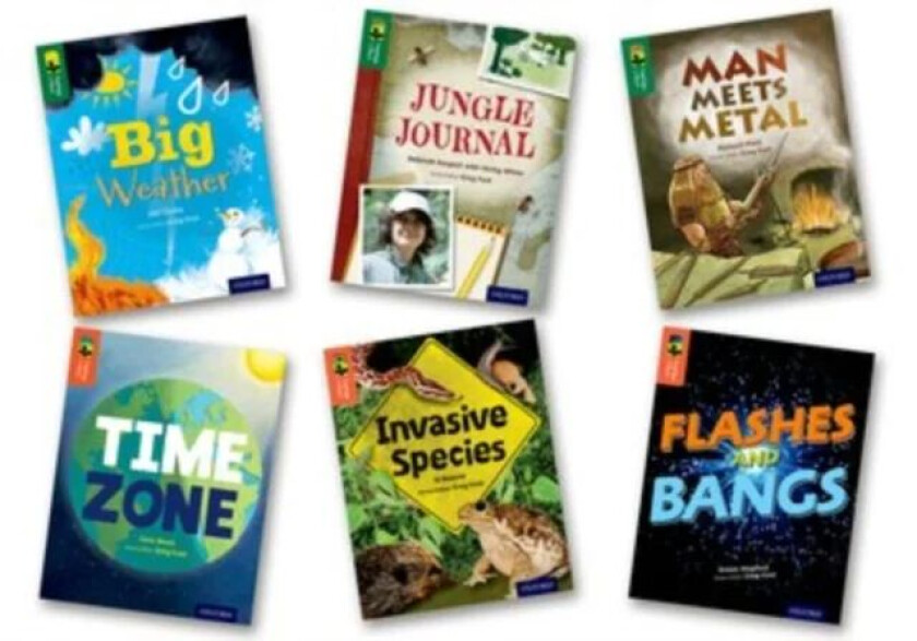 Oxford Reading Tree TreeTops inFact: Oxford Level 12/13: Pack of 6 av Zoe Clarke, Deborah Kespert, Richard Platt, Jane Wood, Jo Bourne, Simon Mugford