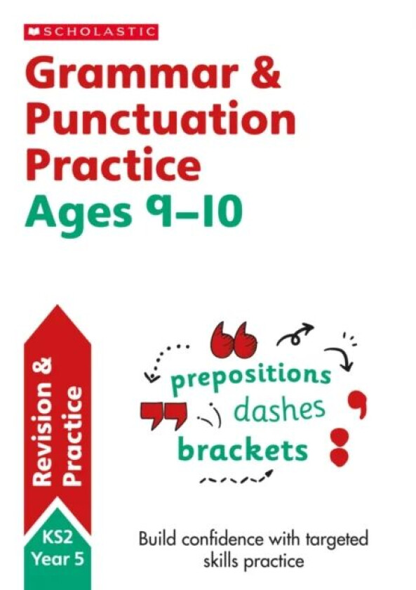 Grammar and Punctuation Practice Ages 9-10 av Paul Hollin