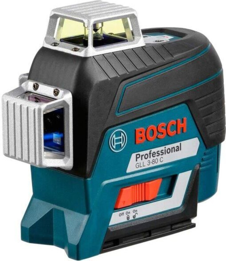 GLL 3-80 C Krysslaser med alkaliske batterier