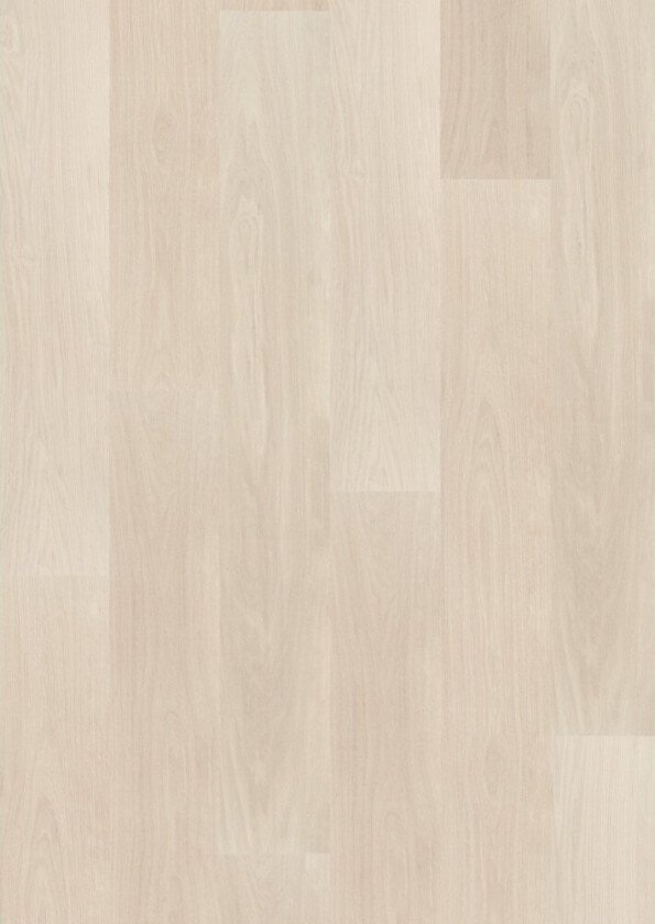 Tregulv maxwood xlw natur hvit eik t: 9.5mm b: 235mm l: 1800mm 1-stav