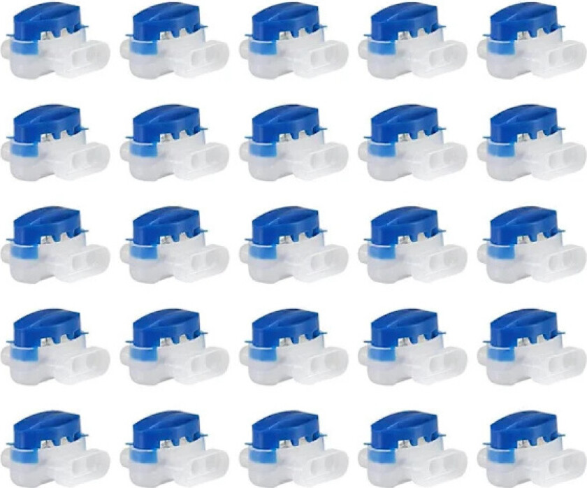 /NN/314 Vanntette 3-hulls kabelkontakter 25 stk/sett Tilbehør Gadget for Automower Gardena robotgressklippertilbehør