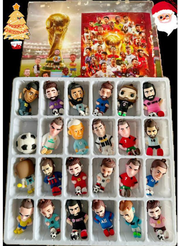 Fotball-VM 2025 Adventskalender - Mystery Player Box