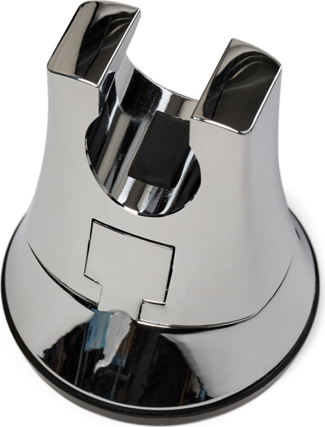 Una shower holder chrome