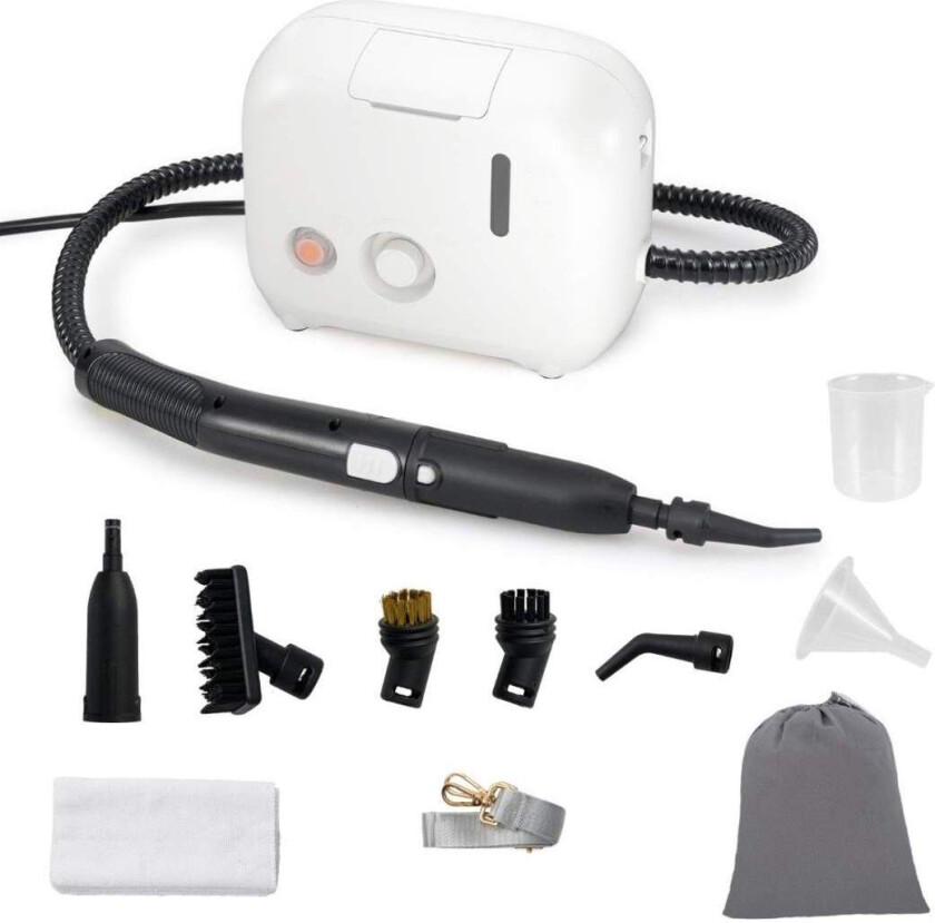 1500W damprenser – 3 bars trykk, 1L tank, rask oppvarming