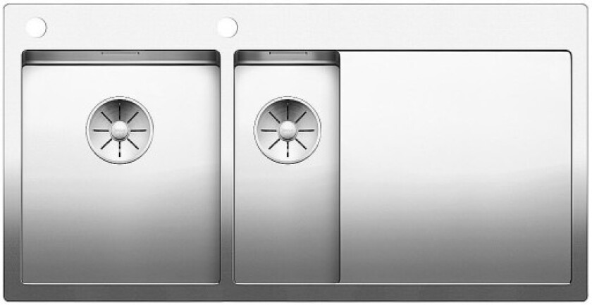 Claron 6S-IF MXI kjøkkenvask, 100x51 cm, rustfritt stål