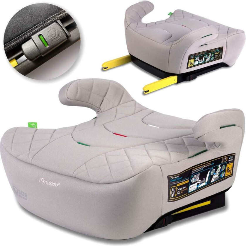 Bilbeltestol, Isofix 22-36 kg, komfortabelt design