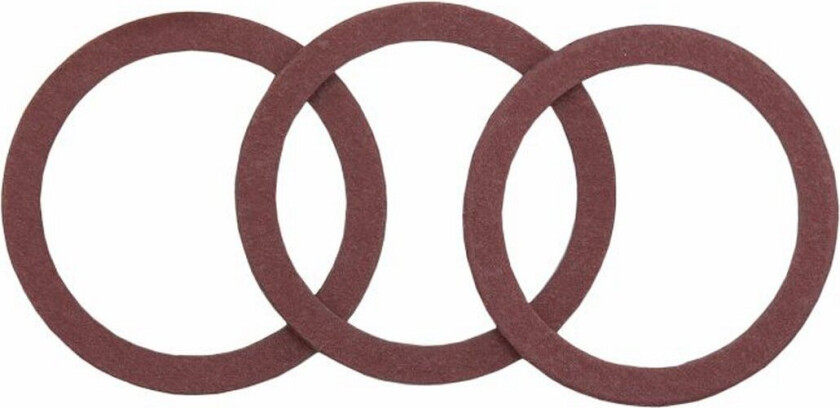 FIBERPAKNING 1 1/2 35 X 45 X 2 3 STK RØD