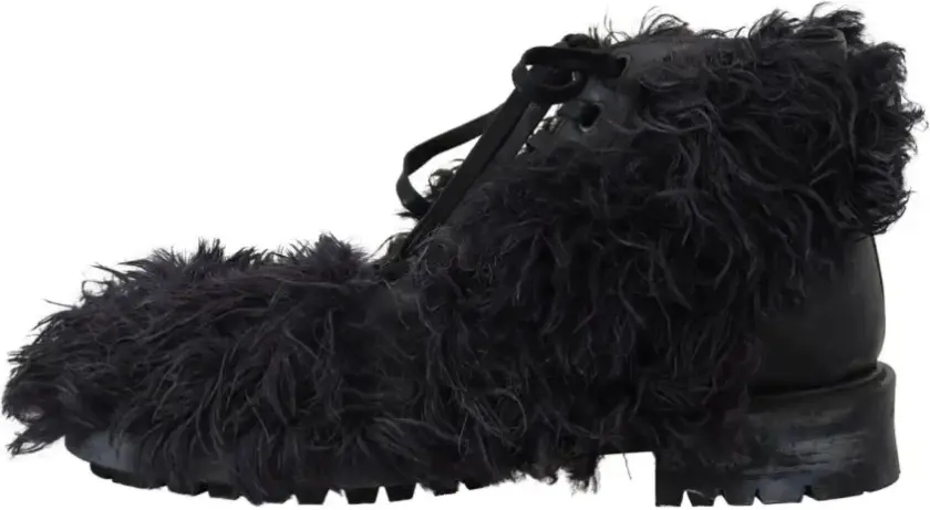 Herre, Sko, Svart, 42 EU