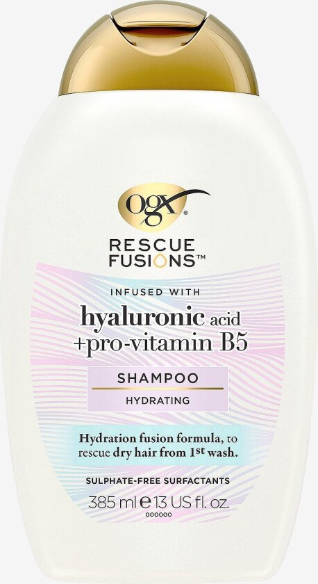 Rescue Fusions Hyaluronic Acid Shampoo 385 Ml - Hvit